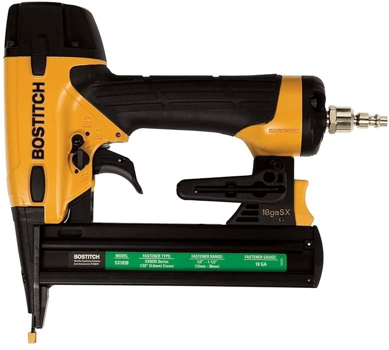 Bostitch Pneumatic 18 Ga. 7/32 in. Narrow Crown Stapler Kit