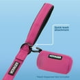 thumbnail image 5 of Voyager Reflective Dog Leash with Neoprene Handle, 5ft Long, Supports Small, Medium, and Large Breed Puppies, Cute and Heavy Duty for Walking, Running, and Training - Fuchsia, M, 5 of 5
