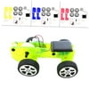 Mini Funny Solar Powered Toy Toys Gifts DIY Car Kit Children Educational Gadget Hobby
