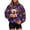 Dark Purple, variant on Pet Pouch Hoodies Oversized Sweatshirt With Pocket Front Carry Pouch For Small And Cats Puppy Kitten Dogs Holder