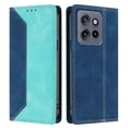 thumbnail image 2 of Phone Case for Motorola Edge 50 Neo FOXDOCK Premium Leather,Creative Dual-Color Cover with Card Slot,Shockproof, 2 of 7