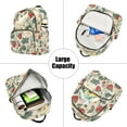 thumbnail image 5 of FORMRS Mini Backpack Purse for Women Travel Daypack Casual Shoulder Bag, Small Strawberry Pattern, 5 of 7