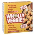 thumbnail image 1 of Hot Honey Cauliflower Wings, Gluten Free, Freshly picked cauliflower florets, coated in a panko crumb and lighly baked until golden brown. Comes with a chili infused vegan hot honey sauce to drizzle on the wings or use as a dipping sauce, 1 of 2
