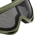 thumbnail image 4 of de Malla de Acero Tácticas Al Aire Libre Protección Banda Elástica verde Sunnimix Gafas tácticas, 4 of 8