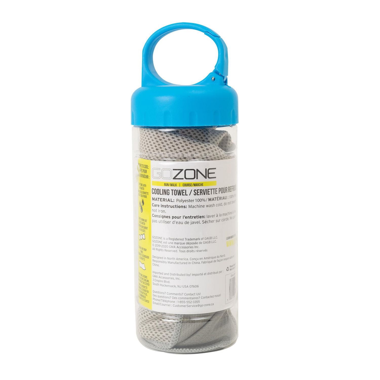 GoZone Cooling Towel – Grey