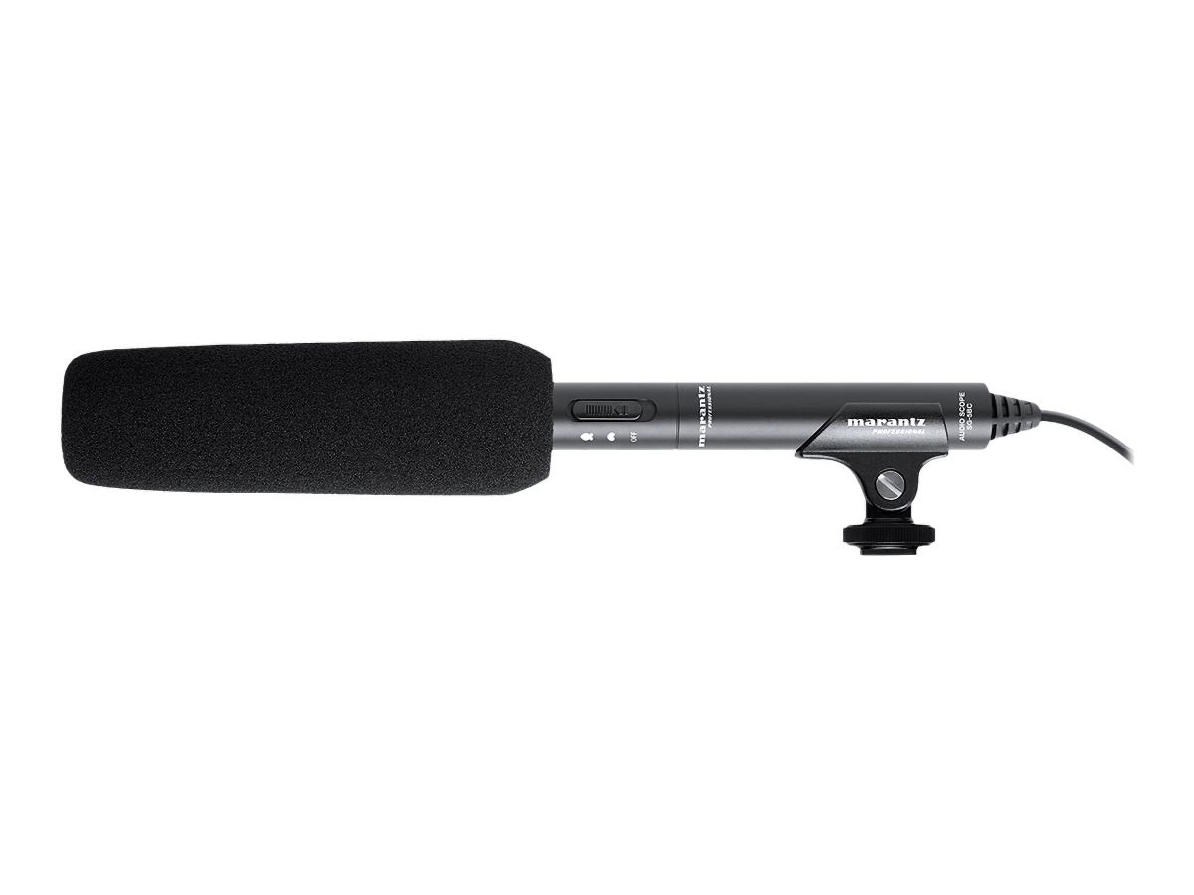 Marantz Professional Audio Scope SG-5BC Battery Powered Shotgun Short Microphone