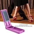 thumbnail image 2 of Ballroom Shoes Suede Sole Brush Professional Wire Shoe Brush Dance Shoes Brush for Ballroom Shoes for Suede Shoe Sole, Foldable Dance Wire Shoe Brush[Purple]3pcs, 2 of 5