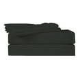 thumbnail image 1 of Just Linen 400 TC 100% Egyptian Quality Cotton Sateen, Solid Color, Twin Size 3 Piece Sheet Set with Deep Pocketed Fitted Sheet, 1 of 3