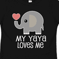 thumbnail image 4 of Inktastic My Yaya Loves Me Grandchild Boys or Girls Toddler T-Shirt, 4 of 5