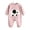 B3-Pink, variant on 3-6M 9-12M 18-24M Preemie Girls Romper Baby Clothing Fall Winter Newborn Long Sleeved Sleepers Infant Girl Comfy Pajamas Toddler Bodysuit Sizes 4-8 Months,Navy