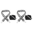 thumbnail image 1 of kurtrusly Replacement Purse Strap Durable And Exquisite Craft Direct Replacement Strap Replacement Adjustable Black and White 2Set, 1 of 6