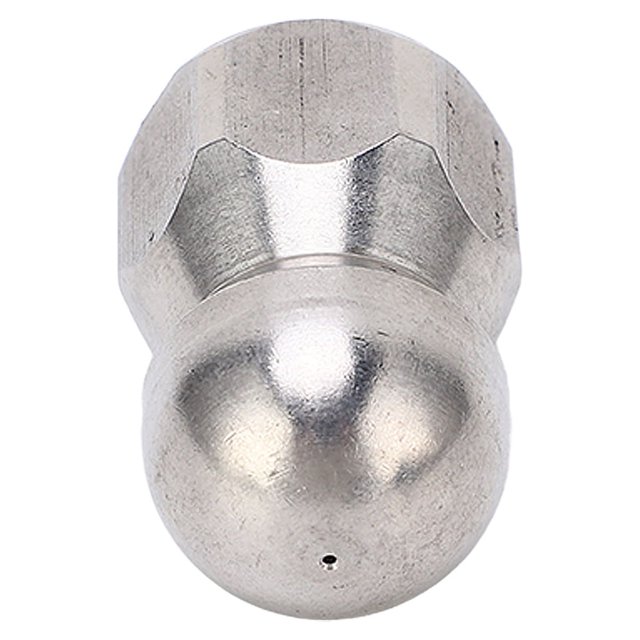Boquilla de chorro para lavadora a presión, boquilla de chorro de acero inoxidable para lavadora de alta presión de 5000 PSI, boquilla de dragado de tuberías, características líderes en su clase