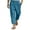 Sky Blue, variant on hotojiny Beach Pants for Men Cotton Linen Casual Loose Fit Drawstring Trousers Baggy Elastic Waist Lightweight Work Travel Pants