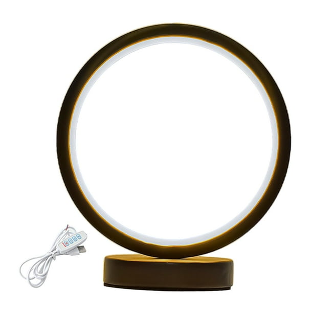 Lámpara LED perfecl para cabecera mesita de noche regulable negro