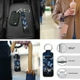thumbnail image 6 of Jeiento Butterfly 13 PCS Car Seat Cover Full Set Car Front Rear Seat Covers Steering Wheel Cover Key Chain Chapstick Car Coasters Seat Belt Pads Flower Automobile Accessory Interior Decor, 6 of 8
