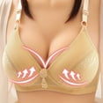 thumbnail image 4 of Padded T Shirt Bras for Women Womens Bra Thin Breathable No Steel Ring Underwear Underwire T-shirt Bra Padded Bralettes for Women Sexy, 4 of 5