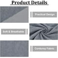 thumbnail image 4 of Dark Gray Corduroy Fabric 39x61 Inch DIY Sewing Crafts Materials Corduroy Upholstery Fabric for Sewing Coat Shirt Dress Pants Costume Sofa DIY, 4 of 9