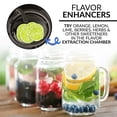 thumbnail image 2 of Nostalgia 3-Quart Iced Tea & Coffee Brewing System With Double-Insulated Pitcher, Strength Selector & Infuser Chamber, Also Perfect For Lattes, Lemon, 2 of 6