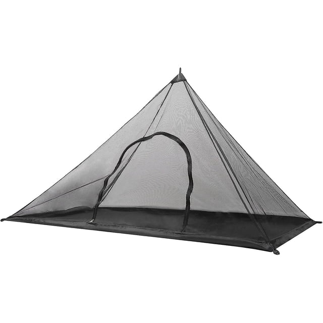 ISAGAPOY Camping Mosquito Net Tent with Carry Bag,Bug Net for Camping Bed,Compact and Lightweight,Camping Insect Net