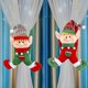 thumbnail image 5 of Decoración navideña Muñeco elfo de peluche Adorno colgante para árbol de Navidad A (2 piezas), 5 of 5
