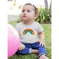 thumbnail image 2 of Image Conscious Studious Rainbow T-Shirt Infant -Jay Fleck Designs, Unisex Regular Fit, 2 of 4
