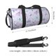 thumbnail image 2 of Fotbe Purple Butterfly Bolsa Deportiva de Lona Plegable con Estampado, Bolsa de Gimnasio con Bolsillo Seco/Húmedo, Bolsa de Viaje Ultraligera de Gran Capacidad, 2 of 6