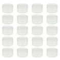 thumbnail image 2 of Xuanheng 20-pack Cosmetic Container Travel Potty Jar Set with Lid for - clear, 5g, 2 of 8