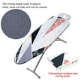 thumbnail image 4 of YOPTOP Ironing Board Cover 100% Cotton 55 x 20 Inch Ironing Board Pad Scorch Resistant Adjustable Ironing Board Protective Cloth with Elasticized Edges for Home Laundry Hotel, 4 of 7