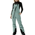thumbnail image 5 of Staki Kids Snowsuit One Piece Kids Snow Pants Girls Snow Bibs Waterproof Insulated Overalls Winter Windproof Snowsuit Warm Snowboard Pants 4T,5T,6Y,7Y,8Y,9Y,10-13Y(Green,8-9 Years), 5 of 9