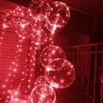 thumbnail image 2 of 6 Pack LED Light Up BoBo Balloons 20" Party Birthday Transparent Bubble Balloon, 2 of 3