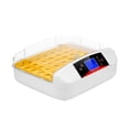 thumbnail image 1 of Graflsoa 41-Egg Smart Incubator with Auto Egg Turning, Built-in Fan, LCD Display, and Temperature/Humidity Control for Poultry and Bird Eggs, 1 of 6