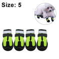 thumbnail image 2 of Waterproof Dog Shoes,Paw Protectors with Reflective and Adjustable Straps and Wear-Resisting Soles,4PCS, 2 of 6