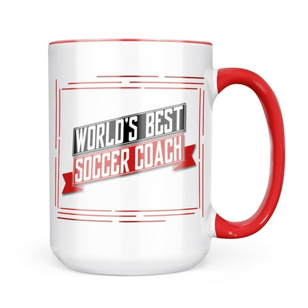 

Neonblond Worlds Best Soccer Coach Mug gift for Coffee Tea lovers