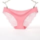 thumbnail image 1 of Braguitas sexys de encaje de cintura baja para mujer, ropa interior sin costuras Ice Sik para mujer, 1 of 4