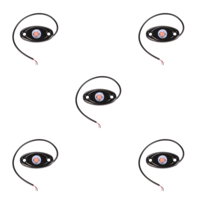 Scienceny ed lights for atv suv alloy grille underlow trail lights, underbody glow boat wate,Automotive car Type2 NO2
