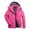 Red, variant on Lovskoo Women's Rain Jacket Hooded Technical Winter Fleece Lined Casual Waterproof Windbreaker Outdoor Charging Outerwear Breathable Thick Plush Mountain Climbing Clothes Trendy Jacket Red