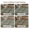 thumbnail image 7 of ODIKA Boho Distressed Vintage Plaid Farmhouse Grid Tone Retro Dining for Room, Under Table, Office, Non-Slip Chair-Friendly Floor, 7 of 7