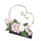 thumbnail image 5 of Canasta para anillos de boda, arte decorativo, caja para niña de las flores, soporte para flores para boda. Rosa, 5 of 9