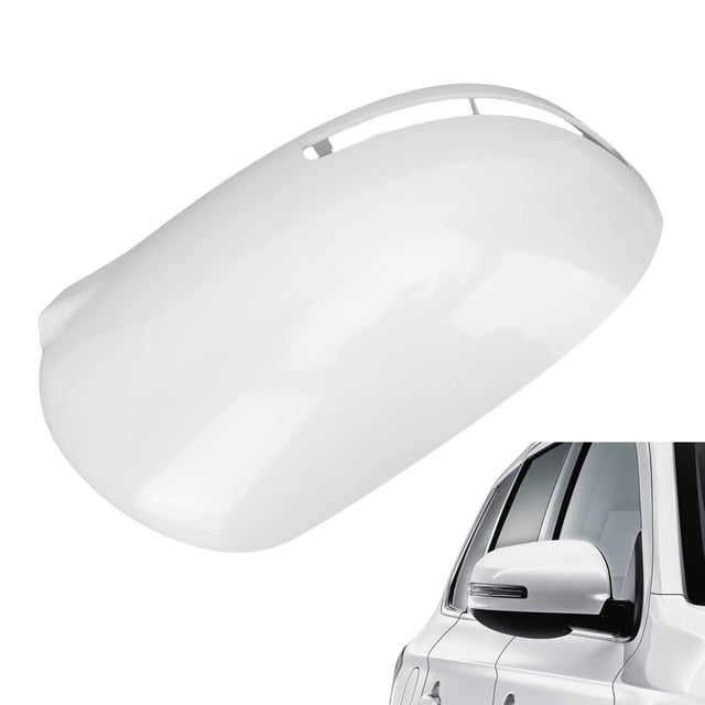Rearview Mirror Cover ABS Side Mirror Covers Cap Protector with Turn Signall Hole Replacement for Outlander 2013 - 2019