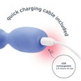 thumbnail image 6 of plusOne Vibrating Personal Soft Touch Massager, 10 Vibration Settings, Waterproof, 6 of 17