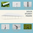 thumbnail image 5 of Erinnyees 20x50ft Party Tent, Heavy Duty Canopy Tent with Carry Bags, PVC Fire Retardant Outdoor Canopies for 180 People, Events, Weddings, 5 of 7
