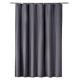 thumbnail image 1 of Cortina de ducha impermeable para baño, cortinas de baño a prueba de moho, tela de poliéster monocro Tomshoo  Gris/240cm * 200cm, 1 of 7