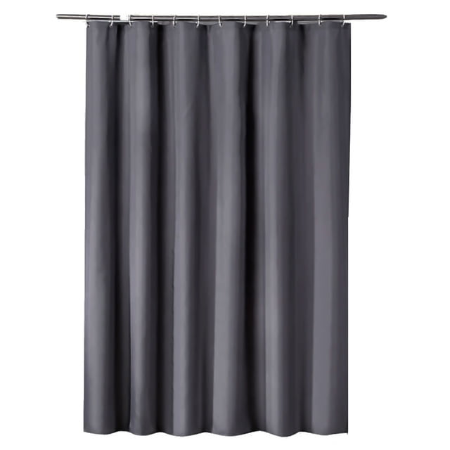 1pc Waterproof Shower Curtain Partition Bathroom Proof Bath Curtains Monochrome Polyester Cloth Bathroom Accessories