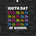 thumbnail image 4 of Inktastic 100th Day of School with Tally Marks Women's T-Shirt, 4 of 5