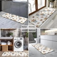 thumbnail image 2 of White Highland Cow Bucket Flower Pattern Kitchen Rug Mat,Kitchen Runner Rugs Non Skid Washable,Decorative Kitchen Floor Mats for Kitchen,Sink,Laundry,17"X47", 2 of 5