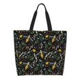 thumbnail image 1 of Balery Wasp and Florals Bolsa Tote Estilo Estético con Cremalleras, Bolsa de Hombro, Bolsa de Compras Grande y Plegable, 1 of 8
