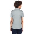 thumbnail image 3 of UltraClub Golf Shirt 8210L Women's Cool & Dry Mesh Pique Solid, 3 of 3