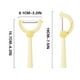 thumbnail image 4 of Cuchillo parador, cuchillo de cocina, alicate para frutas verduras, peeler de vegetales, cocina moderna, fácil de limpiar, mango ergonómico, acero inoxidable, para cocina, para cocina de, 4 of 8