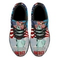thumbnail image 2 of Sty Stong America Patriot Eagle Independence Day Shoes Sneakers Black Size 9, 2 of 7