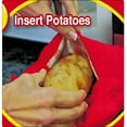 thumbnail image 5 of (2 Pack) Microwave Potato Bag, Corn, Day-old bread, Cooker Bag, Washable and Reusable, Red- Microwave Potato Bag, Microwave, 5 of 5
